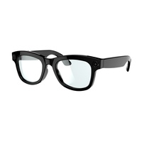 M01 800W Lunettes intelligentes HD blanches avec caméra, reconnaissance faciale, traduction IA, commande vocale, photo et vidéo, OEM usine, dropshipping