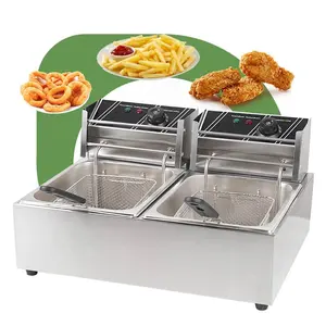 Electric Fried Chicken Large Fish and Chip Fryer Tank Shop Equipment