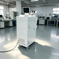 Microscope haute définition compatible avec un laser YAG 200W pour la soudure artisanale de bijoux délicats