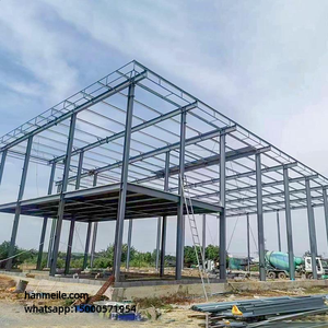 Estructura de Acero para Grandes Naves Industriales, Estructura de Acero de Alta Resistencia y Ligera para Ingeniería de Puentes de Gran Altura - Product Image 2