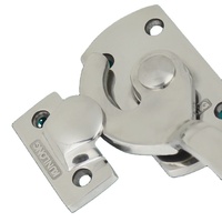 SK1-8114 industriel en acier inoxydable clé de déverrouillage poignée de porte serrure antivol loquet de compression avec caractéristiques clés