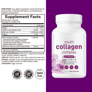 El mejor péptido de pescado marino múltiple, biotina, Chocolate, probiótico, electrolitos, cápsulas de Colágeno Hidrolizado, suplemento vitamínico de queratina - Product Image 6