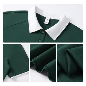 Camiseta Polo Verde de Color Sólido para Hombre, Corte Holgado, Transpirable, Absorbe la Humedad, Estilo Ropa de Trabajo, Tallas S M L XL 2XL 3XL 4XL 5XL - Product Image 1