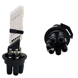 Closure <span class=keywords><strong>de</strong></span> fibre optique 144 type dôme, accessoire d'extérieur, vente en gros - Product Image 3