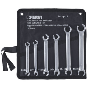 Juego de Llaves Allen de Acero de Grado Industrial FERVI, Llave de Trinquete, Juego de Llaves Hexagonales Ajustables, Serie Métrica para Raccons - Product Image 1