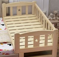 AILICHEN Lit simple pour enfants avec garde-corps garçon et fille lit simple princesse