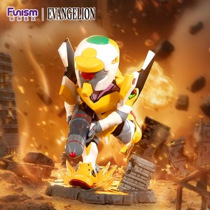 สินค้าขายดี ของแท้ ชุด 8 ชิ้น/เซ็ต ฟิกเกอร์ Funism Game Series Reaper Genji Mystery Box Evangelion QMSV ของสะสม กล่องสุ่ม EVA Blind Box - Product Image 5