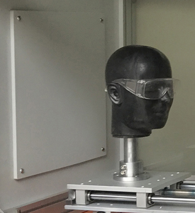 Helmet Goggles Face Mask High Speed Impact Testing <b>Machine</b> With EN166 EN168 ASNI Z89.1 Testing Standard - Product Image 5