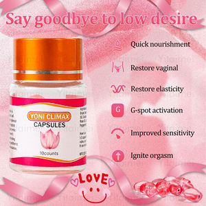Hete Verkopende Vaginale Verzorging Yoni Vrouwelijke Natheid Product Gevoeligheid Voedende Seksuele Smering Vaginale Climax Capsule - Product Image 3