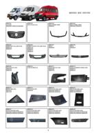 9068800385 CRILLE pour Mercedes Benz Sprinter VAN Bus Pièces détachées INBS01157