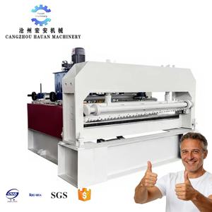 Máquina Niveladora Automática de 380V y 13kw, Resistente a Arañazos, con Motor y Rodamientos para Bobinas de Aluminio y Materiales Blandos - Product Image 1