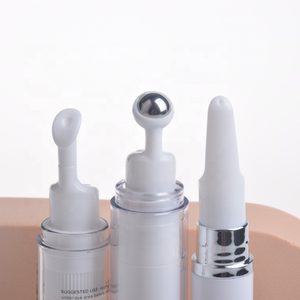 Bomba sin aire de <span class=keywords><strong>doble</strong></span> pared para crema de ojos, botella de rodillo de Crema para Ojos de 10ml y 15ml, tubo de Crema para Ojos con rodillo de masaje, 15ml - Product Image 3