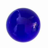 Honneur de cristal Boule de cristal jaune 40mm Boule de cristal Fengshui de 40mm Pièce maîtresse en acrylique