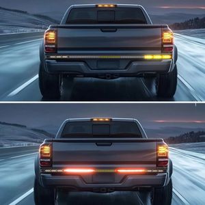 Feu arrière de voiture, clignotant, feu de freinage, 12V 24V, feu de recul, double clignotant d'avertissement, bande LED en forme de flèche pour camionnette, Jeep - Product Image 6