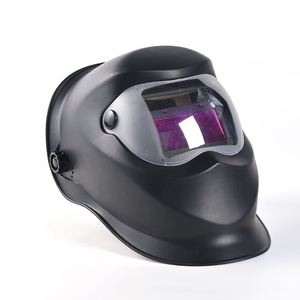 Masque de soudage auto-atténuateur en plastique noir pliable avec protection solaire et argon pour le soudage - Product Image 1