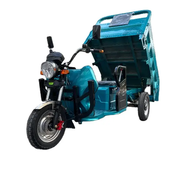 2023 ventes directes d'usine 3 roues cargo moto tricycle électrique cargo 1000kg scooter citycoco tricycle à énergie solaire