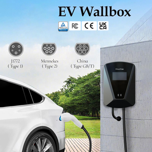 เครื่องชาร์จรถยนต์ไฟฟ้าแบบติดผนัง 16A 250V 11kW สำหรับ FE-AM3-16P3-01 สถานีชาร์จรถยนต์ 16A 250V 11kW AC - Product Image 5