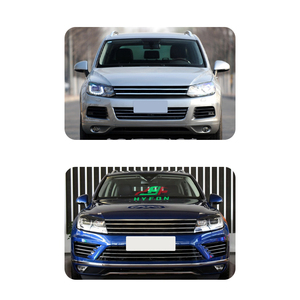 Kit Carrosserie de Style 2015-2018 pour <span class=keywords><strong>Volkswagen</strong></span> <span class=keywords><strong>Touareg</strong></span> 2011-2014, Mise à Niveau avec Installation Non Destructive, Plug-and-Play - Product Image 3