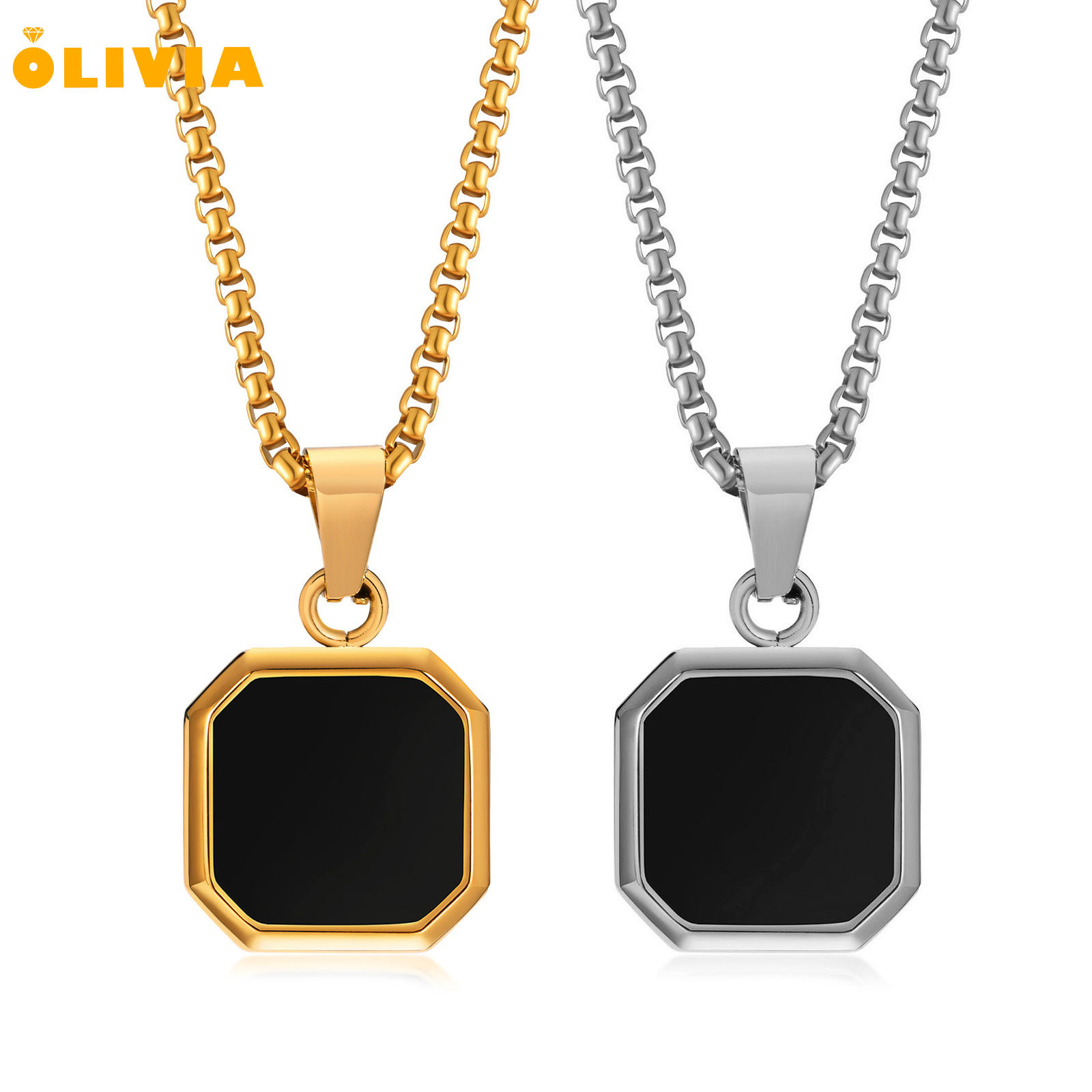 สีดำกับโซ่ Rolo