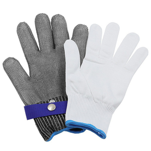 Ggg1008b Cấp 5 ANSI A9 Cut-Chịu Mài Mòn 316L Thép Không Gỉ Butcher Găng Tay Găng Tay Giết Sâm Chống-Cắt Làm Việc Cắt Găng Tay Bảo Vệ Găng Tay - Product Image 6