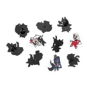 28 styles de broches, badges et épingles en alliage, bijoux et broches anime, inspirés des personnages de dessins animés Hazbin Hotel (Charlie Morningstar, Vaggie, Baji Ba Ji) - Product Image 4