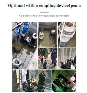<b>Submersible</b> Sewage <b>Pump</b> High Flow Heavy Duty for Industrial and Civil Sewage Treatment - Product Image 5