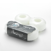 Roues de skateboard en pu vierge, livraison gratuite, oem, vente en gros, street 52mm 100A