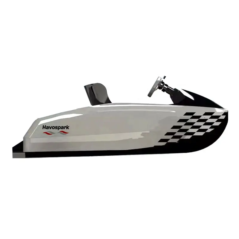Mini Jet Boat eléctrico personal, embarcación de placer cerrada rápida con motor para uso en lagos y océanos