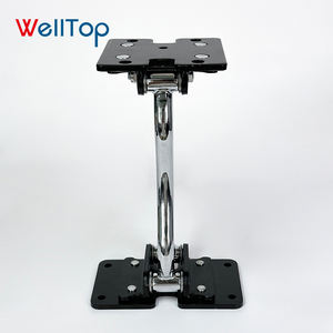 WELLTOP Nouveautés Accessoires de <span class=keywords><strong>meubles</strong></span> Quincaillerie Canapé détachable Appui-tête réglable Charnière de canapé-lit - Product Image 4