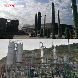 1-15ton Procesamiento diario Aceite plástico residual y aceite de caucho ausente Refine Fule Equipo de destilación de aceite - Product Image 5