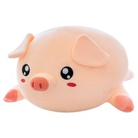 Peluche cochon câlin avec rembourrage en coton PP, design mignon à grands yeux, taille 31-50 cm, pour les 14 ans et plus