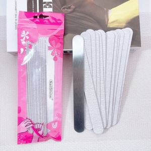 Tamponi di carta vetrata di ricarica autoadesiva e lime per unghie in acciaio inossidabile - Product Image 5