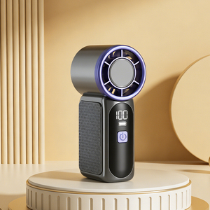 Ventilateur portable professionnel puissant à 5 vitesses réglables, taille rouge à lèvres, mini-ventilateur, 3 heures d'autonomie, ventilateur personnel pour extérieur - Product Image 1