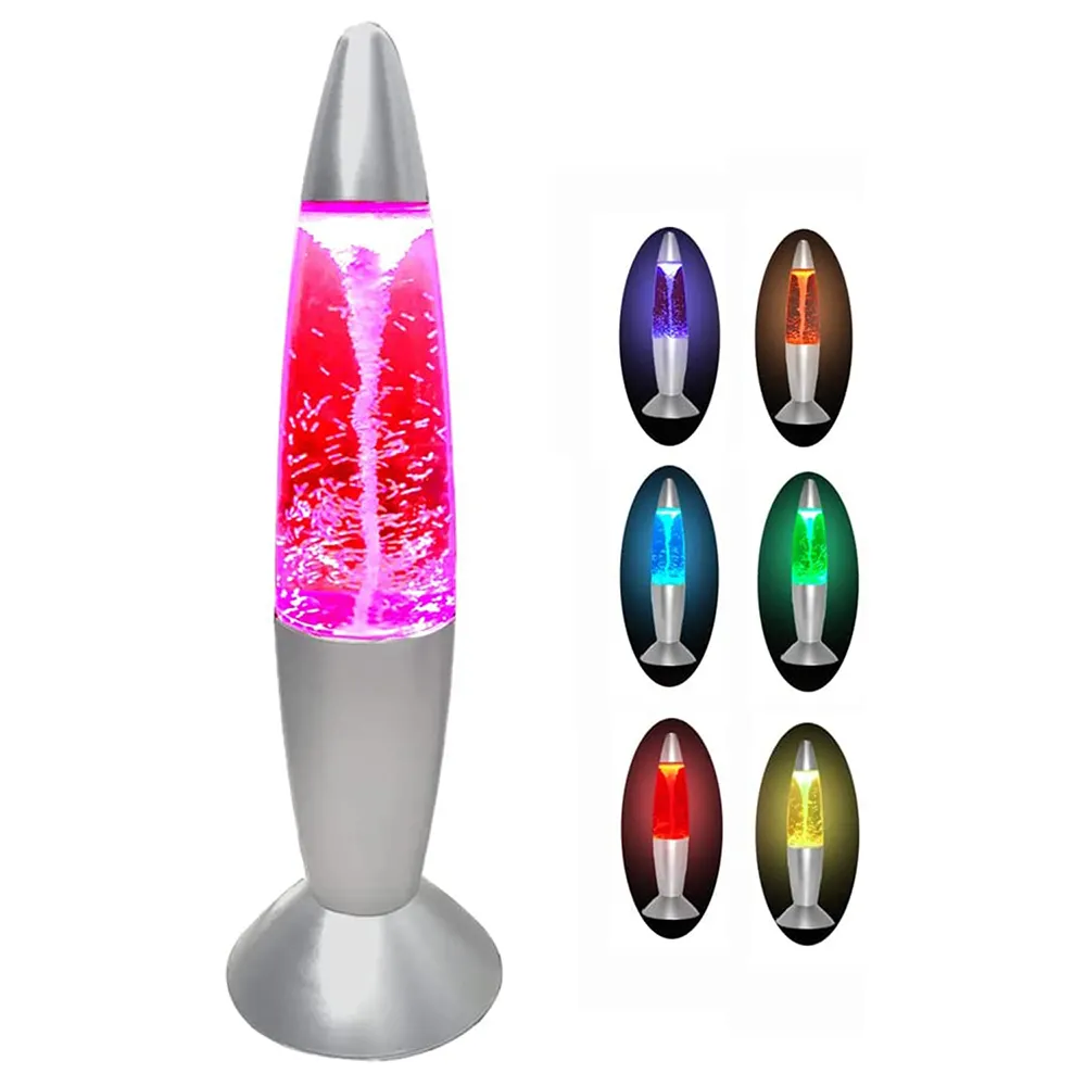 Benutzer definierte Rakete Glitter Große Lava Lampen Licht Automatische Farbwechsel Tornado Lampe Für Kinder