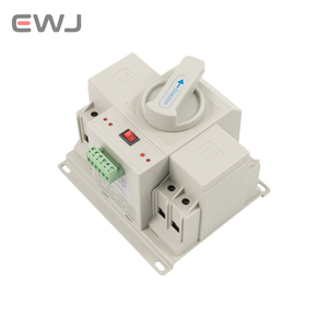 Interrupteur de transfert automatique monophasé 230V à double alimentation de type PC, <span class=keywords><strong>disjoncteur</strong></span> ATS 2P 63A, interrupteur électrique - Product Image 3