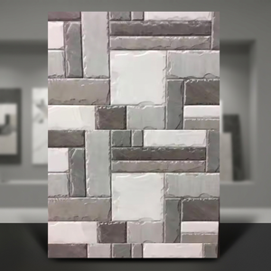 Ladrillos de Piedra Premium, Azulejo Digital Gris Marfil 30x60cm 12x24, Azulejo de Pared Cerámico Esmaltado 300x600mm, Azulejo Cerámico de Alta Calidad - Product Image 4
