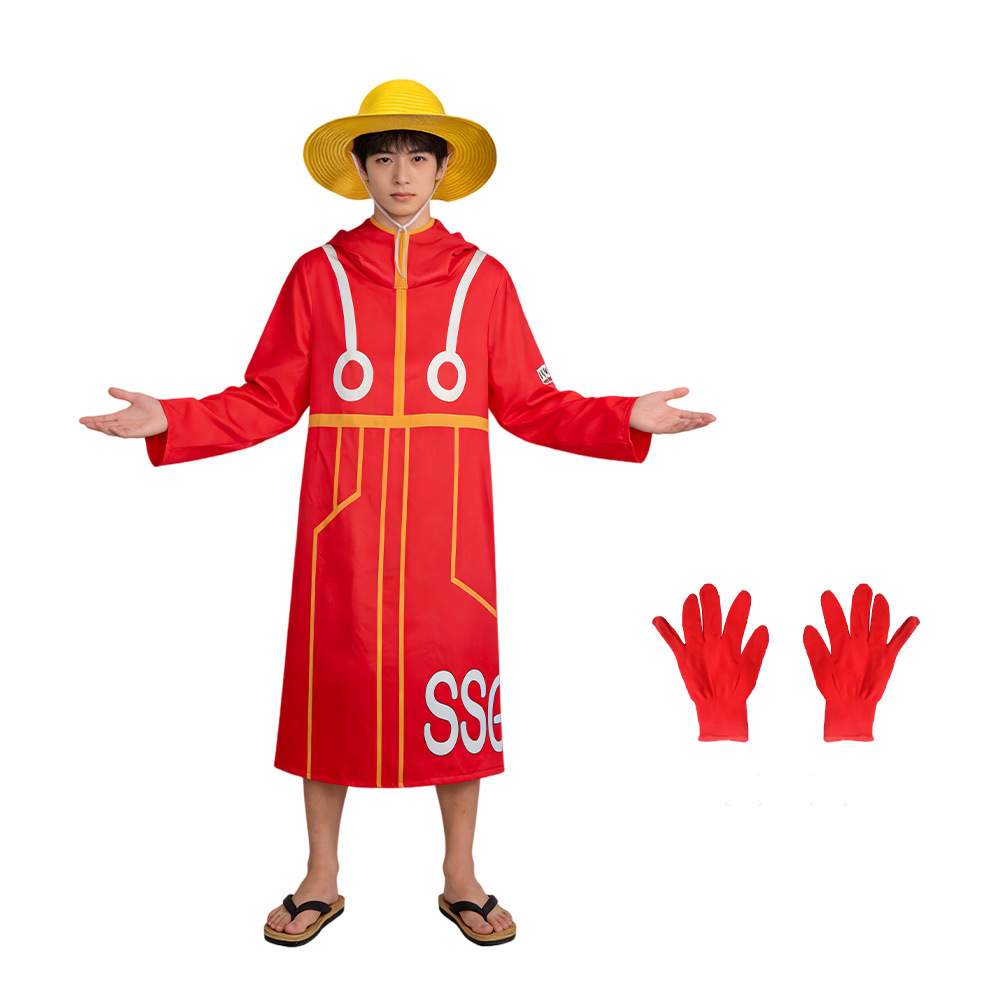 Gants Egghead Luffy Chapeau de paille