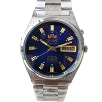 Montre mécanique automatique pour homme Erient Double Lion, cadran 41 mm, bracelet lumineux, double calendrier, acier inoxydable, fermoir caché