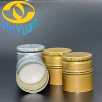 Capsules ROPP en aluminium de 32 mm pour bouteilles de whisky à col étroit, bouchons inviolables pour bouteilles d'alcool, couvercles métalliques pour spiritueux