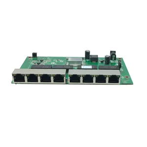 Interruptor de marcha atrás, venta al por mayor de PoE 24V Rpoe 8 puertos 1000Mbps VLAN