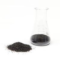 Charbon actif en poudre à valeur d'iode de 1200, particules de charbon actif pour l'extraction de l'or, pH 9-11, pureté >99%
