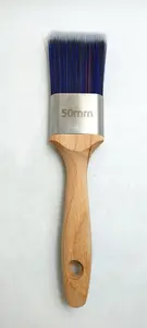 Экологичная модная кисть с деревянной ручкой и логотипом на заказ, 2 дюйма