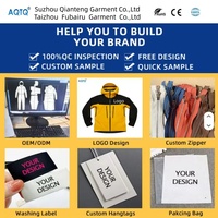 Veste softshell légère à capuche pour femme AQTQ, imperméable et coupe-vent, avec fermeture éclair, idéale pour la randonnée