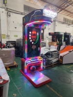 Machine de jeu de boxe à monnayeur avec gants de boxe électroniques pour centre de divertissement intérieur/extérieur et centre commercial