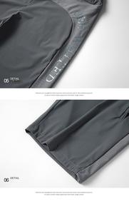 กางเกงกีฬาลำลองสำหรับผู้ชายฤดูร้อนแห้งเร็วน้ำหนักเบาผ้าไอซ์ซิลค์แบบทอสำหรับใช้ในยิม - Product Image 5