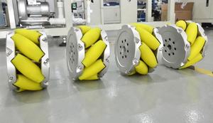 Roda Mecanum Industrial SS de 7 Polegadas Roda Mecanum de Alta Resistência Roda <span class=keywords><strong>Omni</strong></span> - Product Image 4