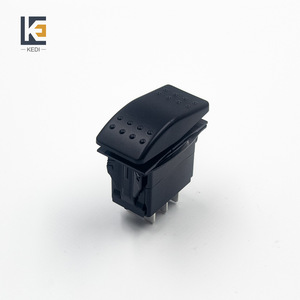 Interruptor basculante en forma de barco KEDI, luz LED de 12V-24V para coche, RV, yate, faro marino, reequipamiento - Product Image 4