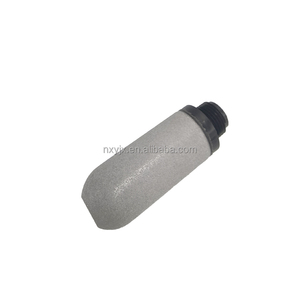 <span class=keywords><strong>PSE</strong></span> Typ 3/8NPT Kunststoff Pneumatik-Schalldämpfer Graue Farbe Polyethylen PE Kunststoff Pulvergesinterter Filter - Product Image 4