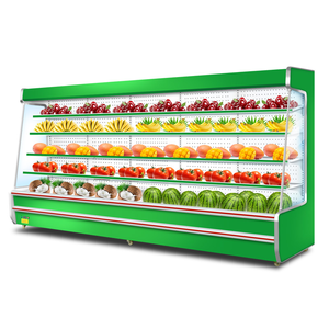 Refrigerador vertical de tres puertas, equipo de refrigeración rápida, ahorro de energía, supermercado, tienda de conveniencia, congelador - Product Image 6