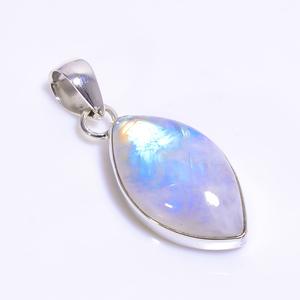 Pendentif péridot naturel bijoux en gros bijoux en argent sterling 925 fabricant de pendentifs fins faits à la main - Product Image 4